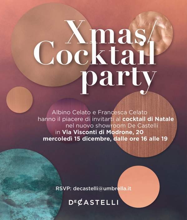 De Castelli Christmas Cocktail 2021
