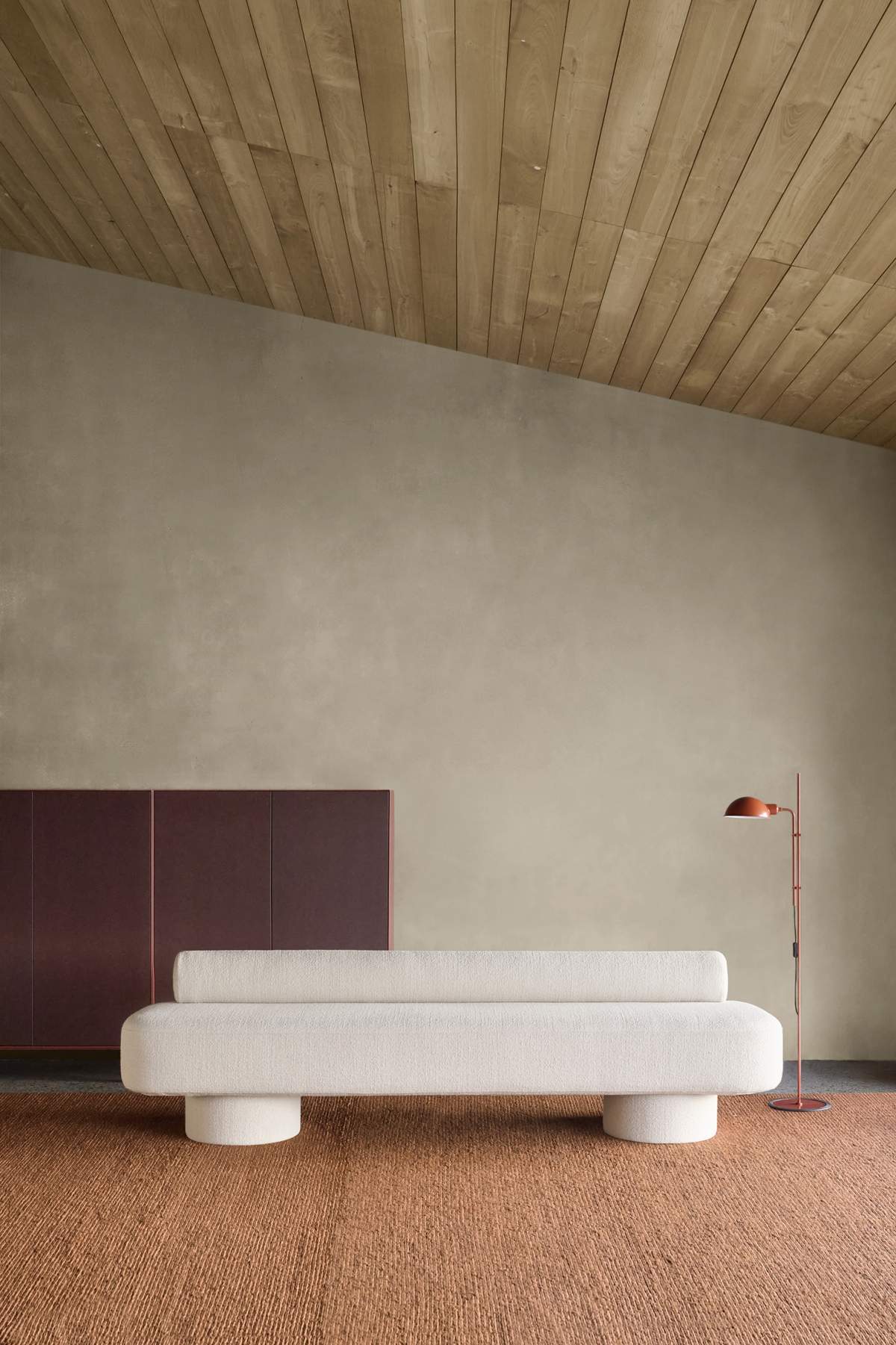 Zoey bench, design Elisa Ossino
